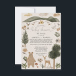 Boho Woodland Baby Shower By Mail Invitation Card<br><div class="desc">This beautiful baby shower by mail invitation is perfect for any mom-to-be! Check out our entire collection to make your event complete!

Visit our website for more designs and inspiration: www.creativeuniondesign.com</div>