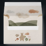 Boho Woodland Baby Shower Custom Envelope<br><div class="desc">Add these matching envelopes for your boho woodland animals baby shower! This design features a beautiful watercolor woodland scene with clouds! Visit our website for more designs and inspiration: www.creativeuniondesign.com</div>
