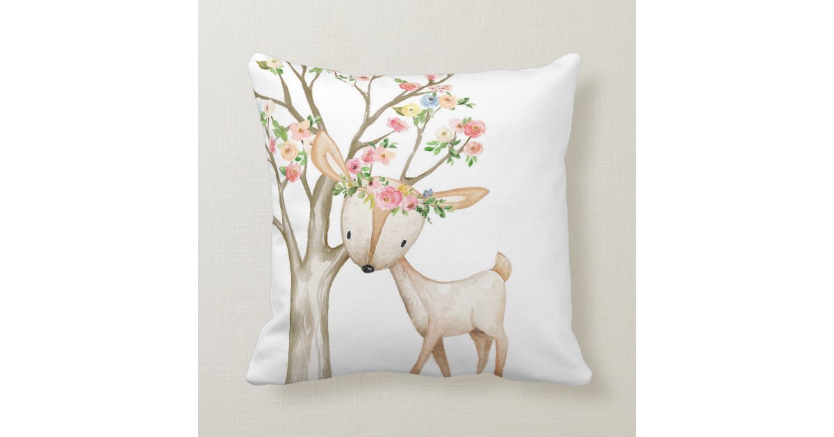 Boho Desert Hashes Personalized Nursery Pillow main image 1