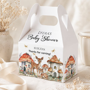 Boho Woodland Forest Animals Baby Shower Favor Boxes