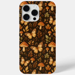 Boho Woodland Forest Mushrooms Fall Colors iPhone 15 Pro Max Case