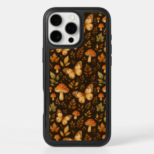 Boho Woodland Forest Mushrooms Fall Colors iPhone 16 Pro Max Case