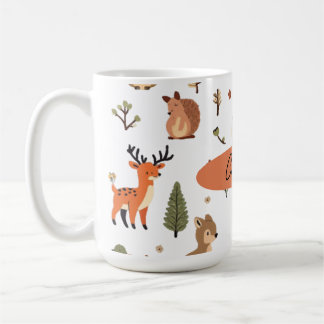 Boho Woodland Personalized Coffee Mug