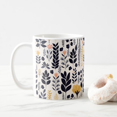 Boho Woodland Wildflower Mug