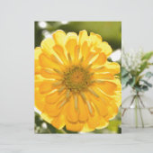 Boho yellow flower (Standing Front)