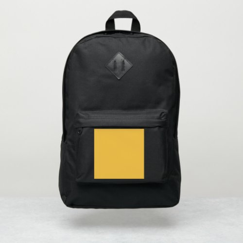 Boho Yellow Port Authority Backpack