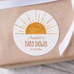 Baby Shower Stickers, Favour Labels, Oh Baby, Thank You, New Baby