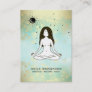 *~* Boho Yoga Goddess Celestial Moon Magic 3rd Eye Business Card
