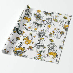 Boho Zodiac Astrology Horoscope Wrapping Paper