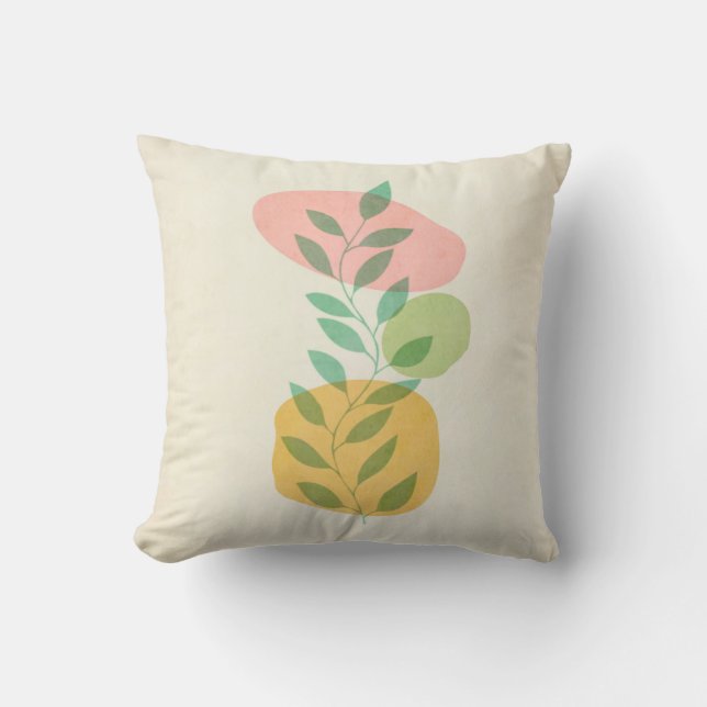 BoHoBo No. 2 Throw Pillow (Front)