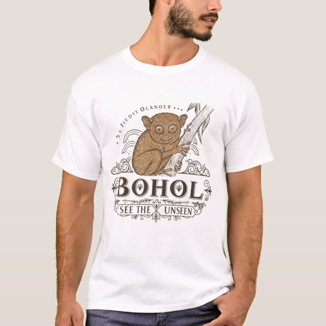 Bohol: See the Unseen T-Shirt (Front)