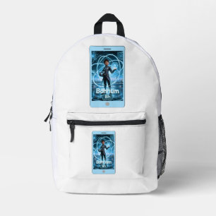 Bohrium (Bh) – ATOMIVRA™ Collection Printed Backpack