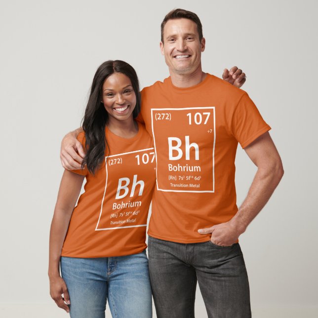 Bohrium Element (white) T-Shirt (Unisex)