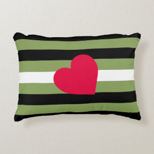 Boi Pride Flag Accent Pillow
