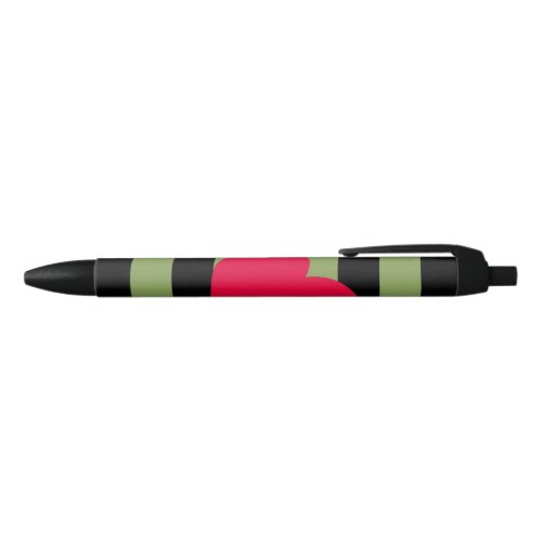 Boi Pride Flag Black Ink Pen