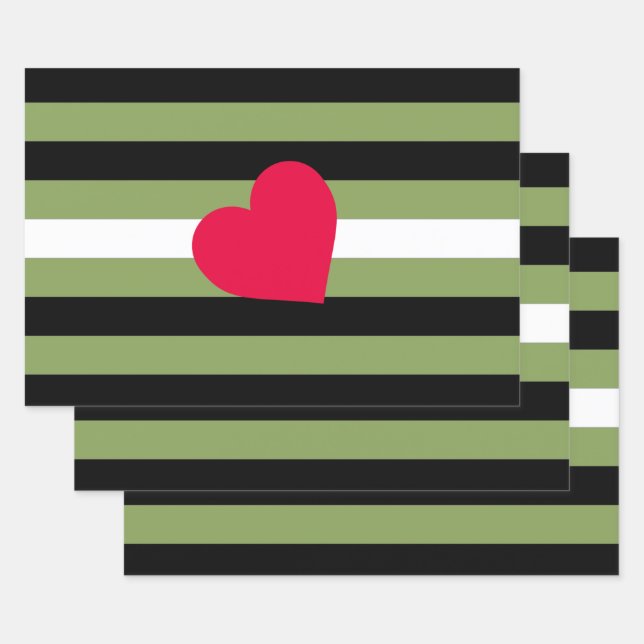Boi Pride Flag Wrapping Paper Sheets (Set)