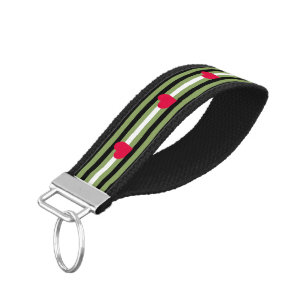 Boi Pride Flag Wrist Keychain