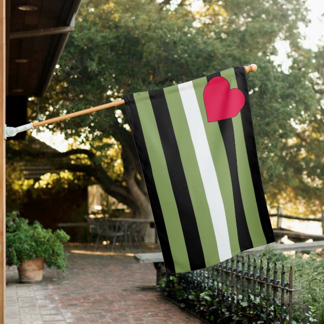 Boi Pride House Flag (In SItu)