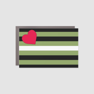 Boi Pride House Flag Car Magnet