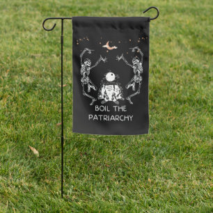 Boil the Patriarchy Garden Flag