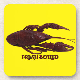 Boiled Crawfish Beverage Coaster