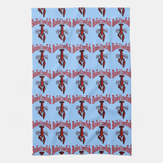 Boiled Crawfish Kitchen Towel