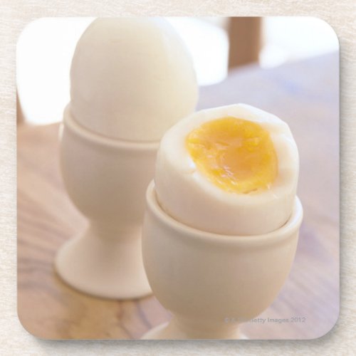 Boiled Egg Beverage Coaster