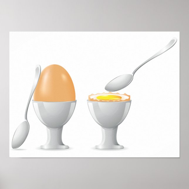 Boiled Egg Poster (Front)