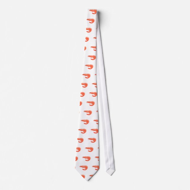 Boiled Shrimp Neck Tie (Front)