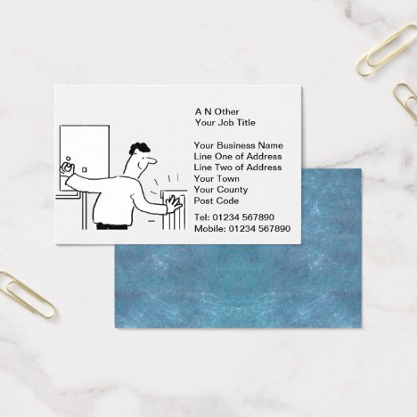 Boiler &amp; Heating Services Business Card