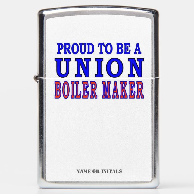 BOILER MAKER ZIPPO LIGHTER (Front)