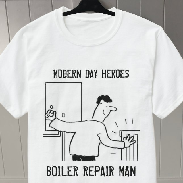 Boiler Repair Man T-Shirt (Creator Uploaded)