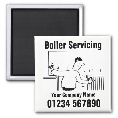 Boiler Servicing Contact Details Magnet