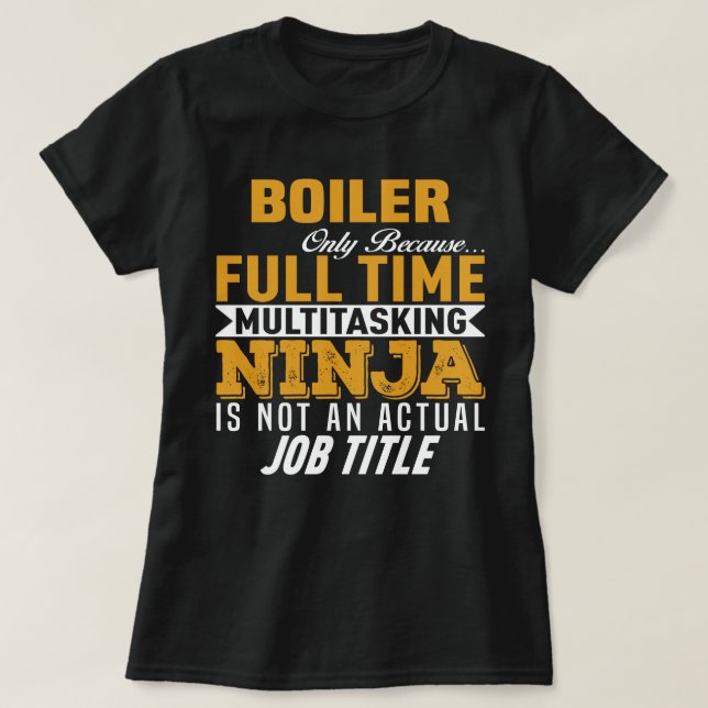 Boiler T-Shirt (Design Front)