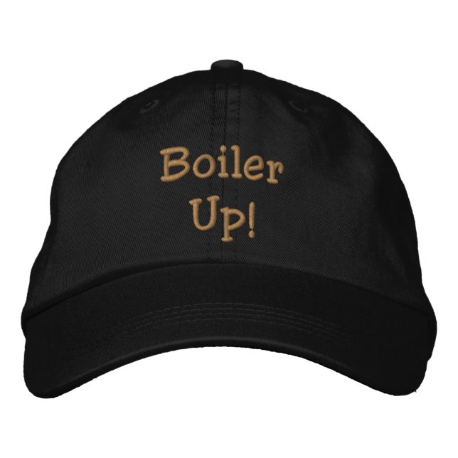 Boiler Up Embroidered Baseball Cap (Front)