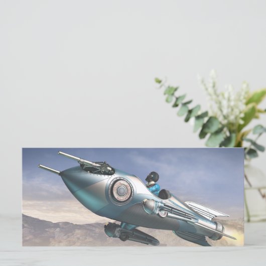 Boilerplate Rocket Rack Card (Standing Front)