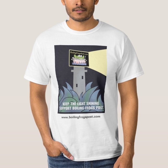 Boiling Frogs Post © Support Adult T-Shirt (Front)