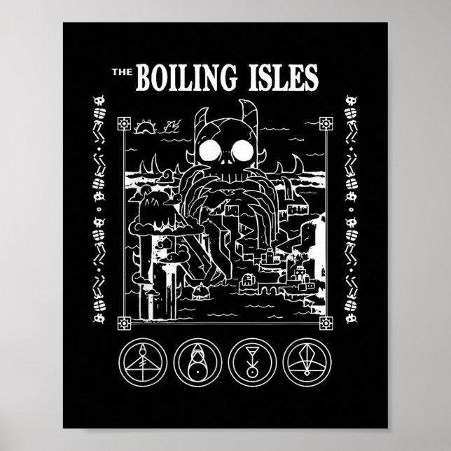 Boiling Owl House Lovers Isles Halloween Christmas Poster (Front)