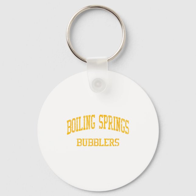 Boiling Springs High School Hs Boiling Springs Pa  Keychain (Front)