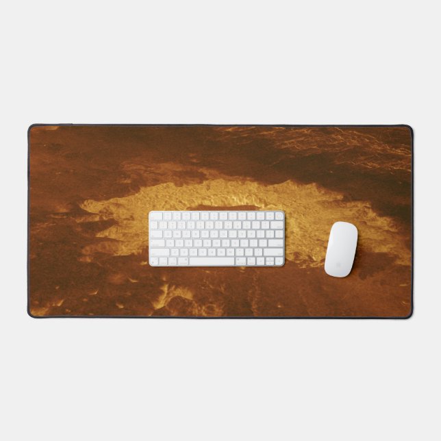 Boiling Surface of Planet Venus Desk Mat (Keyboard & Mouse)