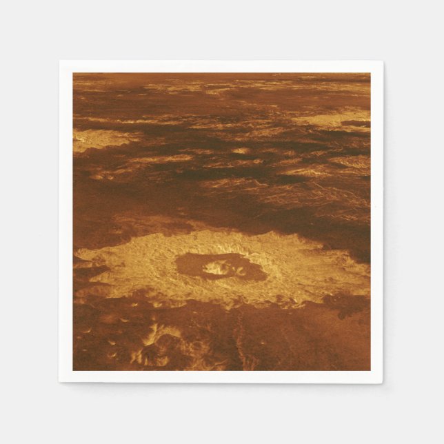 Boiling Surface of Planet Venus Napkins (Front)
