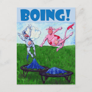 Boing! Postcard