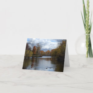 Boise Fall Card