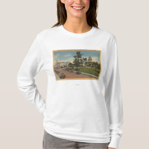 Boise, ID - View of Capital Park & Surrounding T-Shirt