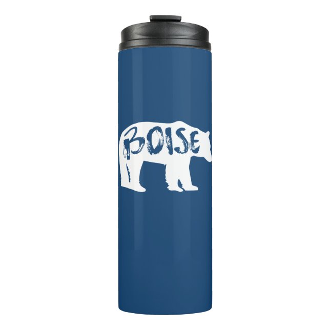 Boise Idaho Bear Thermal Tumbler (Front)