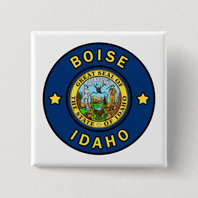 Boise Idaho Button (Front)