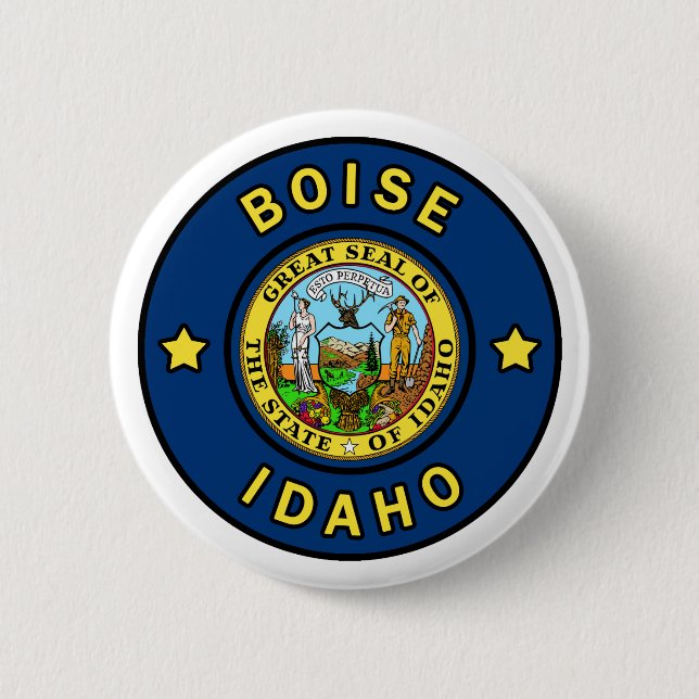 Boise Idaho Button (Front)