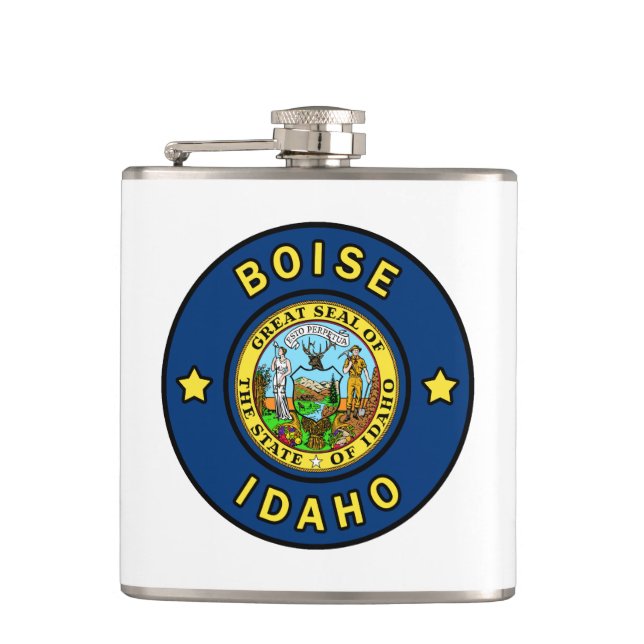 Boise Idaho Flask (Front)