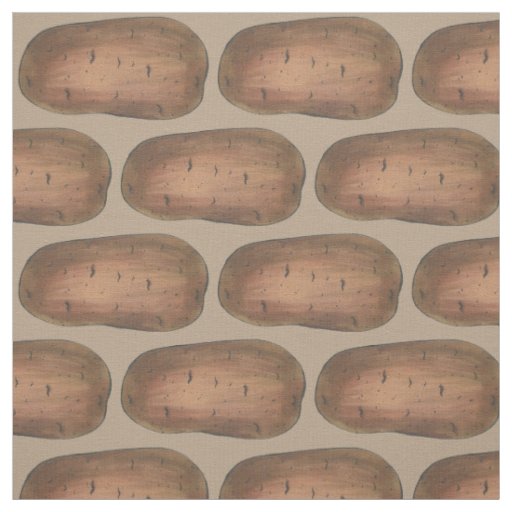 Boise Idaho ID Potato Brown Potatoes Spuds Food Fabric