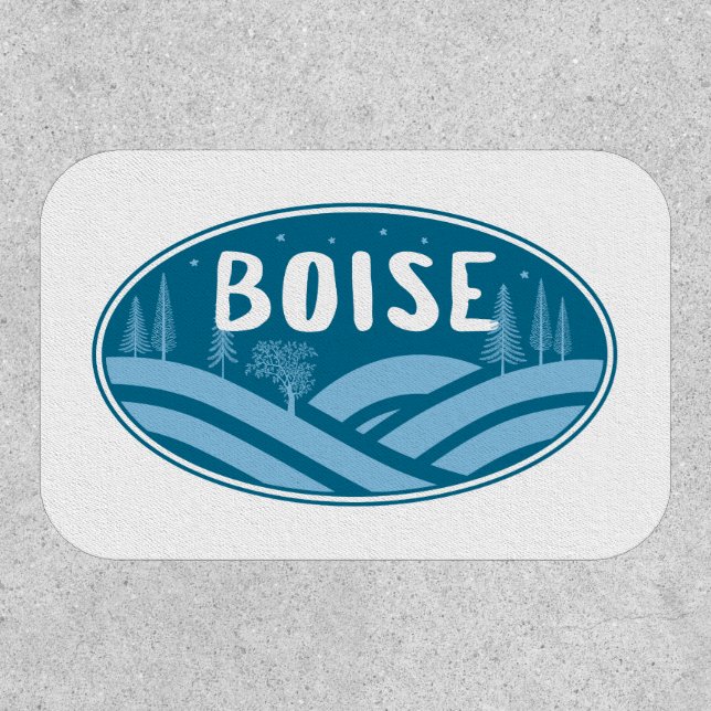 Boise Idaho Outdoors Patch (Front)